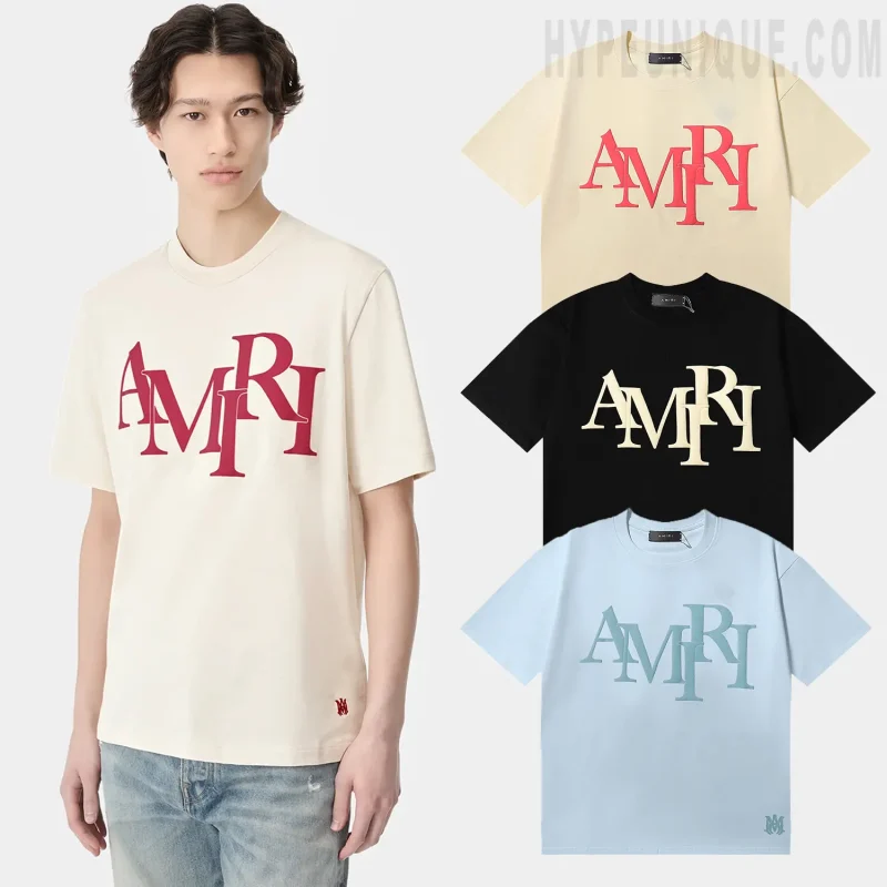 Amiri Staggered Tees