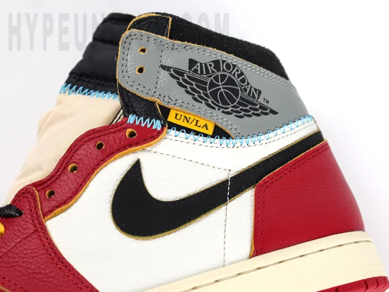 Union LA x Air Jordan 1 High OG Chicago / Shadow Replica - Image 9