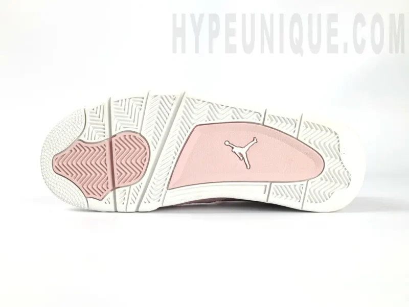 the white and pink outsole