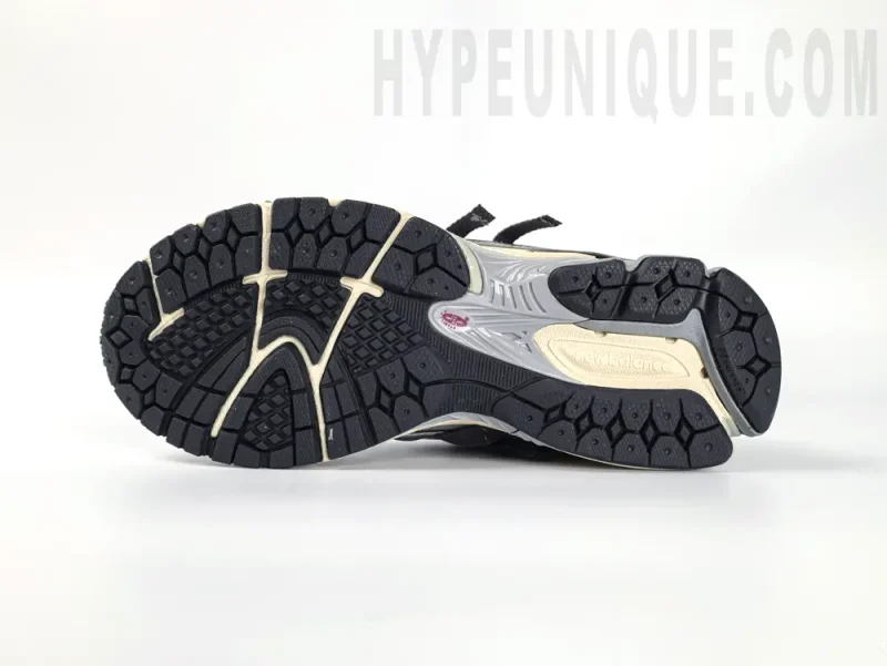 the black outsole