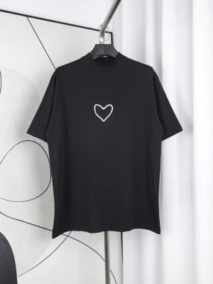 Heart Logo Printed T-Shirt