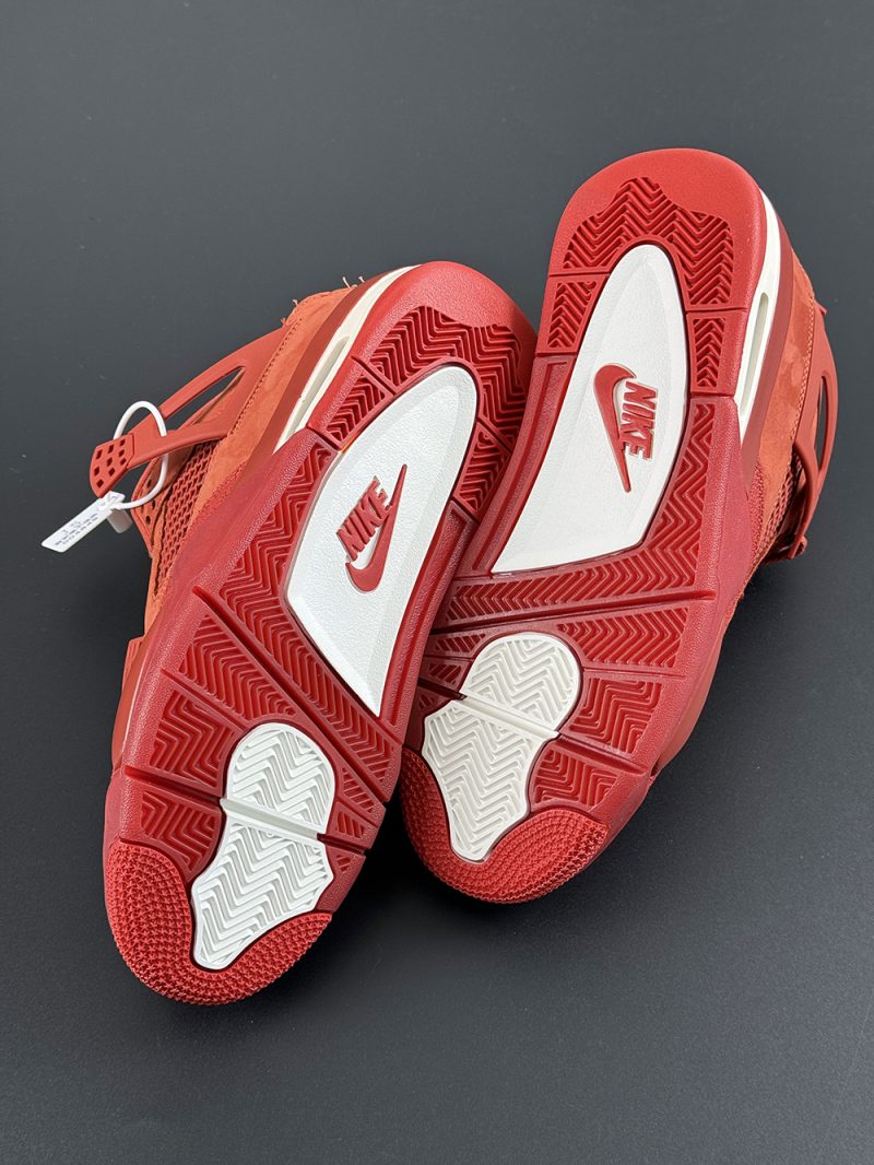 the red white black outsole