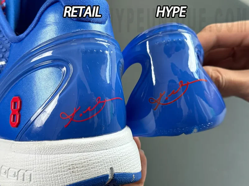 Heel comparison