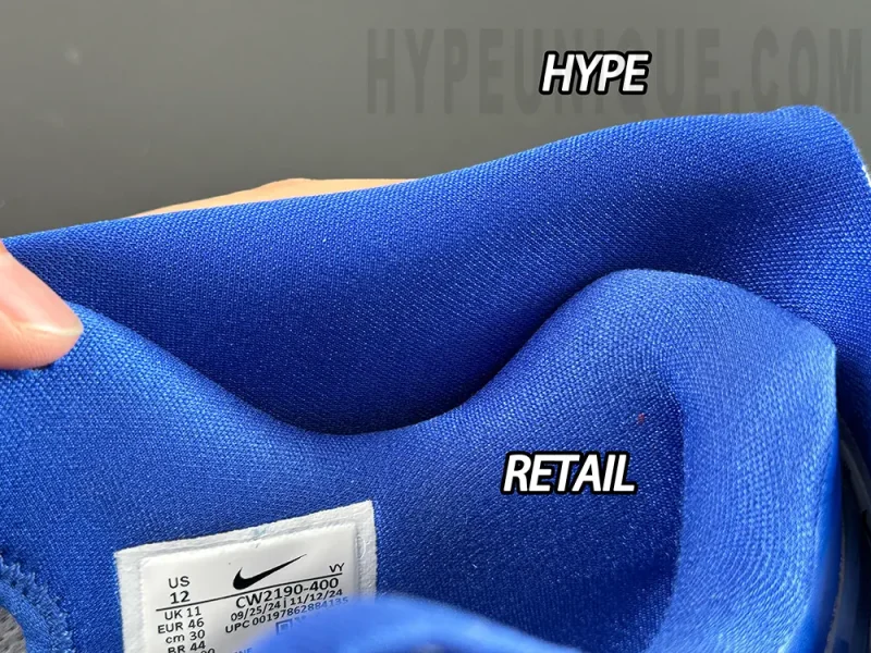 Shoe lining material comparison