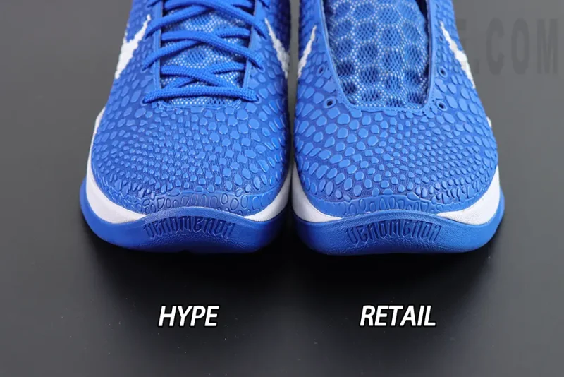 Toe box comparison