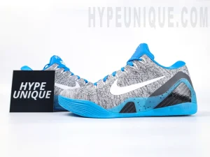 Kobe 9 Elite Low 'Grey Blue' Replica