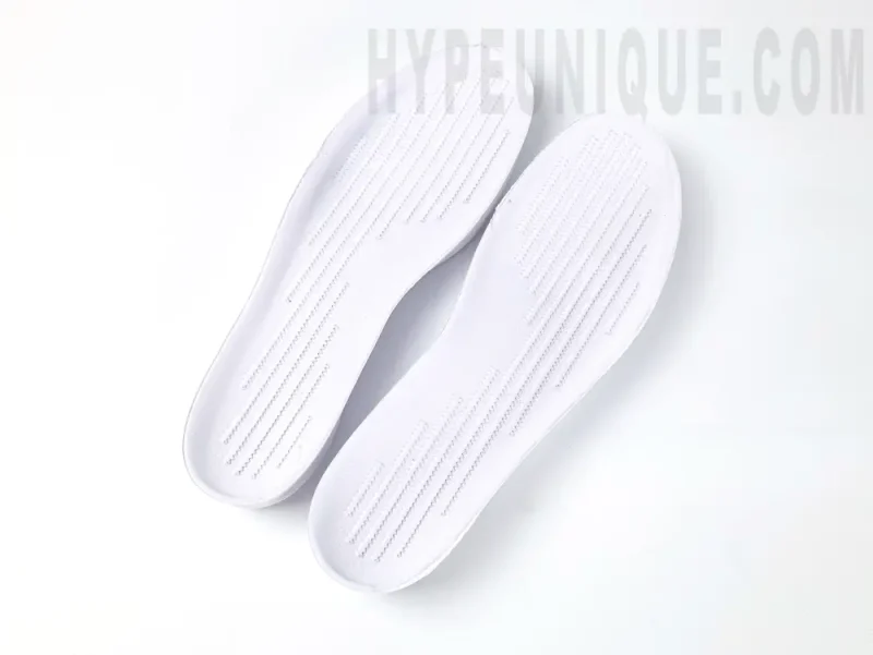 the white insole