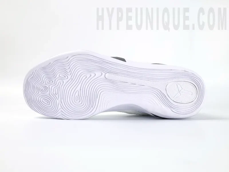 the white outsole