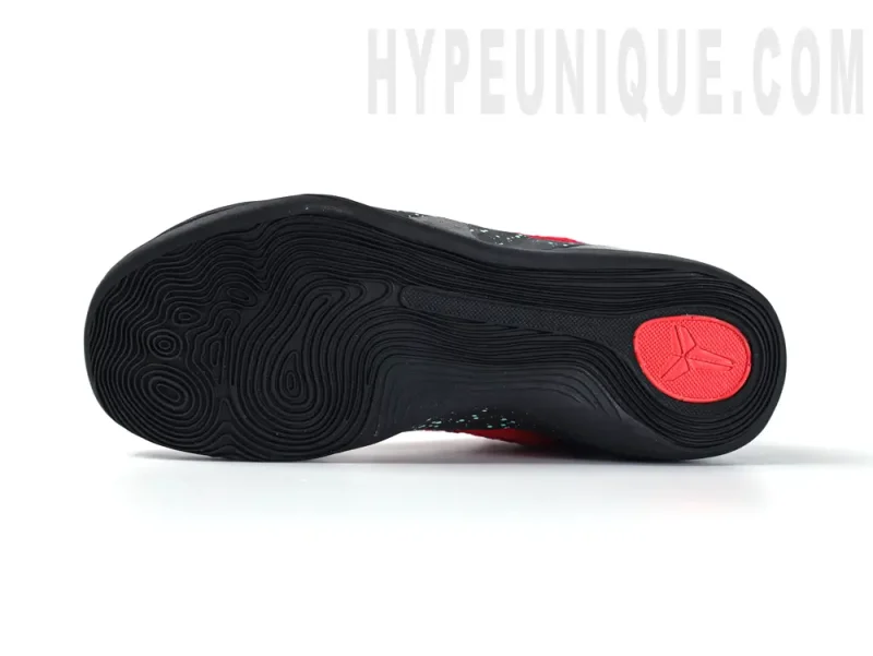 the black outsole