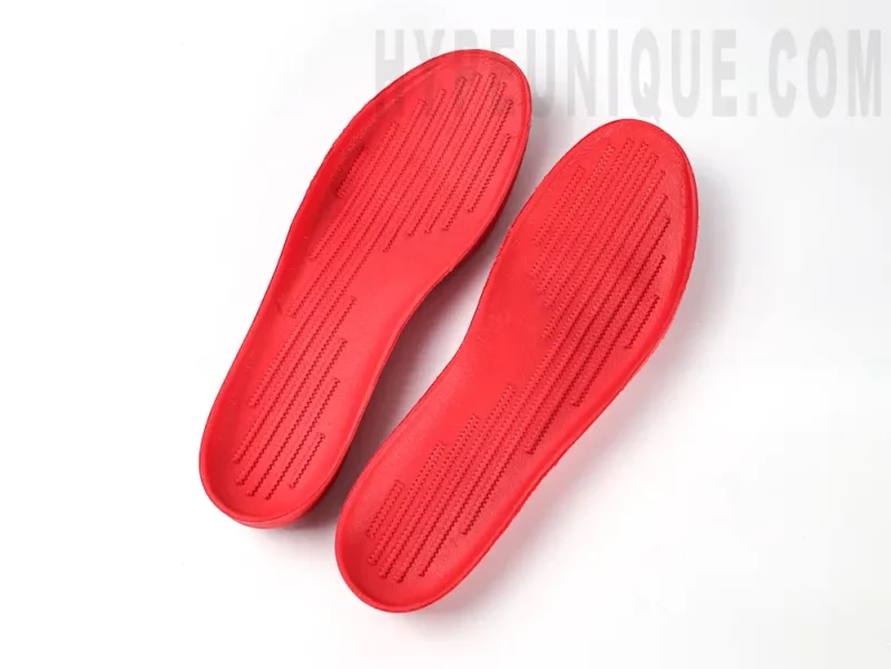 the red insole