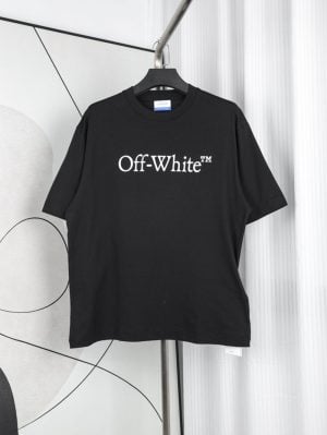 Off-White Chest Letter Print T-Shirt