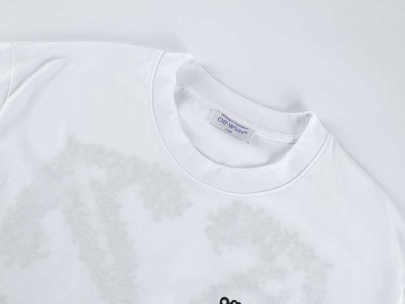 Off-White Ripple Anchor Arrow Embroidered T-Shirt