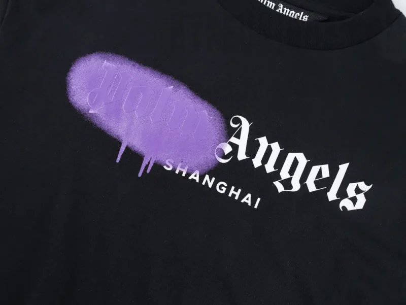 Palm Angels Sprayed Logo T-shirt - Image 11