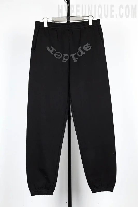 Sp5der Phantom Web Sweatpant 'Black'