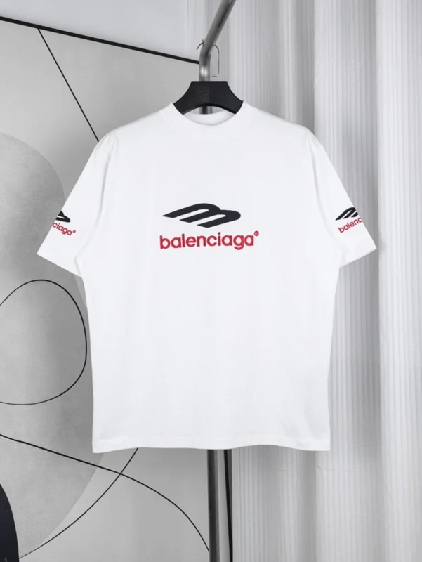3B Letter Embroidered T-Shirt