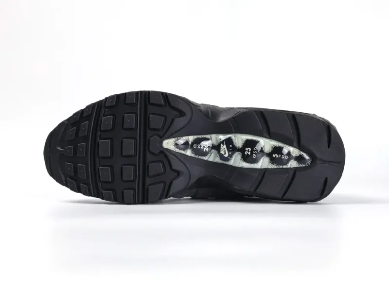 the black outsole