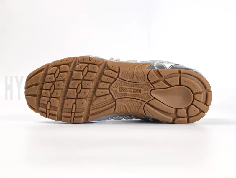 the brown outsole