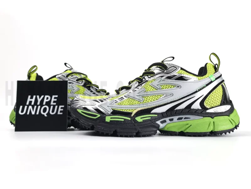 Off-White Be Right Back 'Silver Green Fluo'