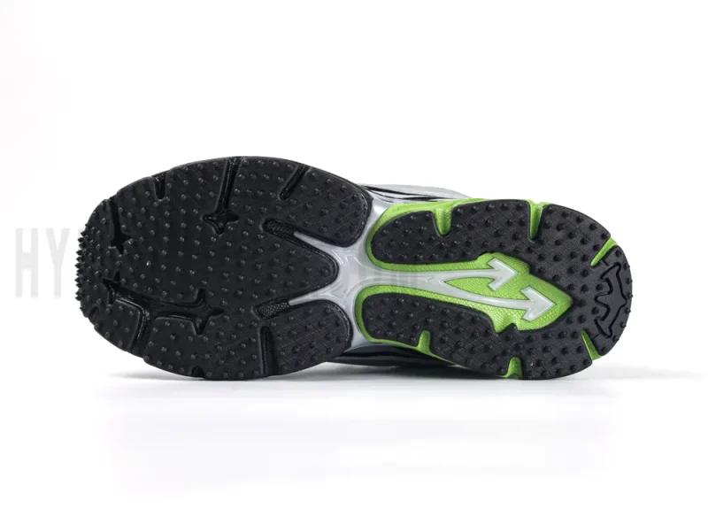 the black outsole