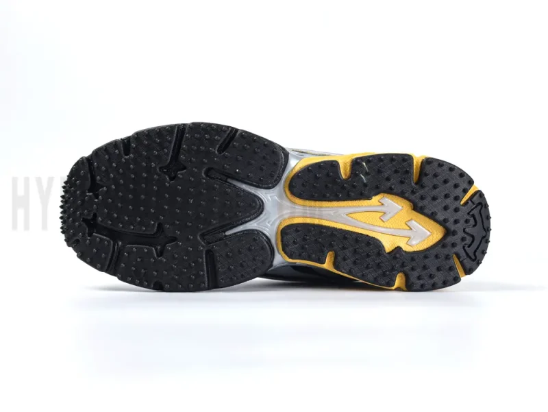 the black outsole