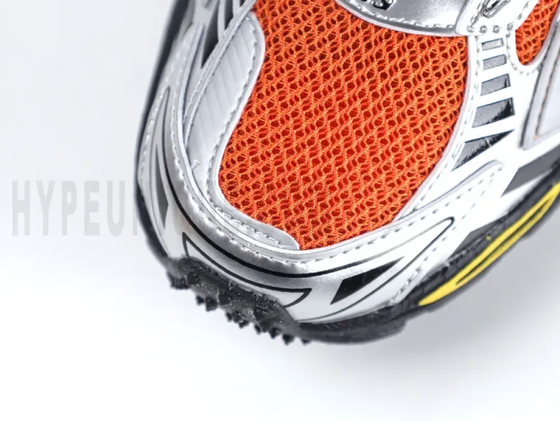 the orange toe box