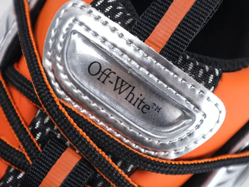 Off-White Be Right Back 'Silver Orange' - Image 8