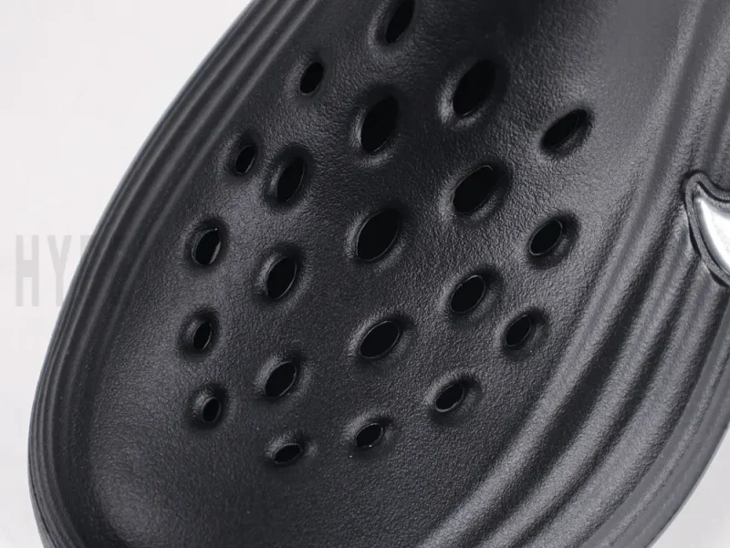 Black breathable mesh