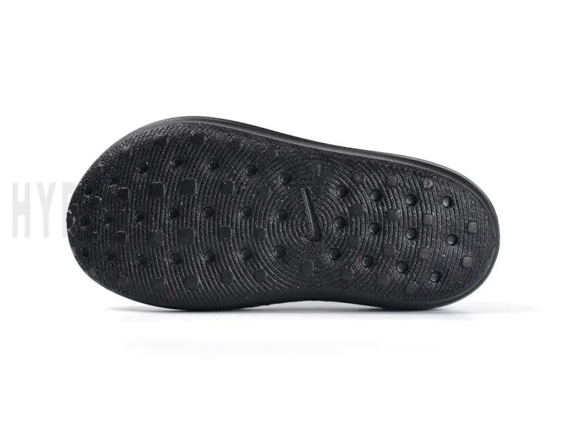 the black outsole