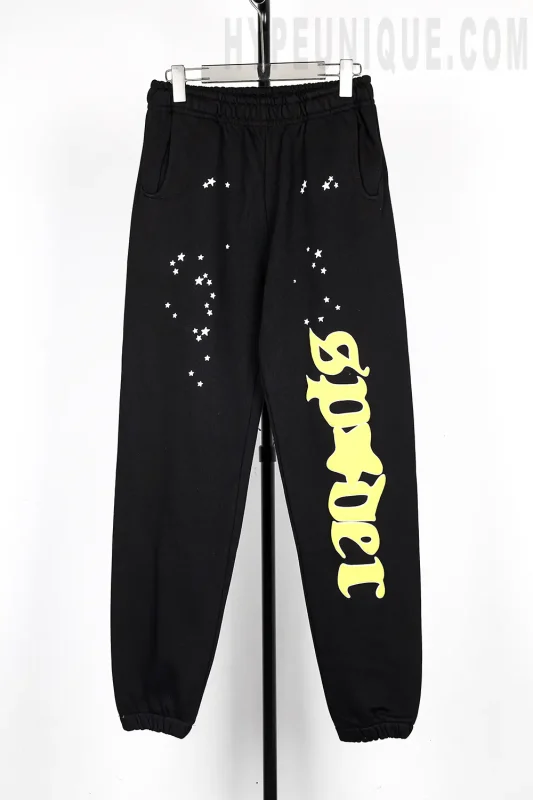 Sp5der Jeffery Sweatpant 'Black'
