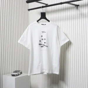 Acne Coconut Beach Printed Logo T-Shirt