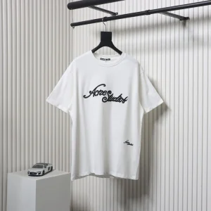 Acne Embroidered Logo T-Shirt