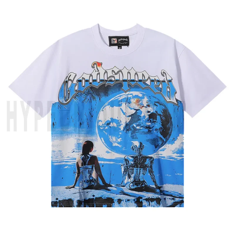 The front of the white clothes
