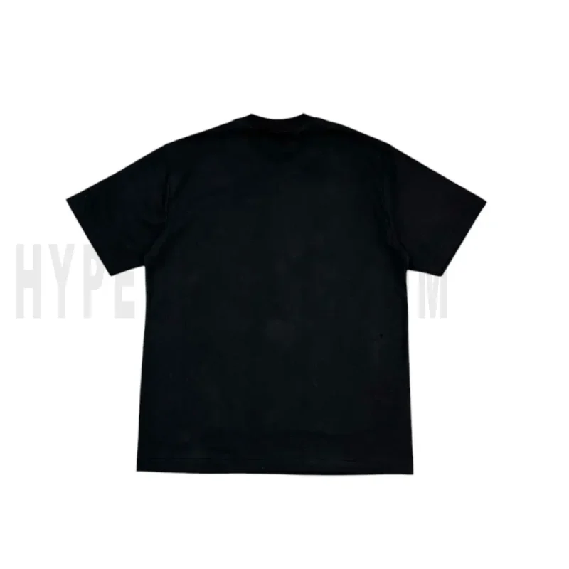 The back of the black clothes