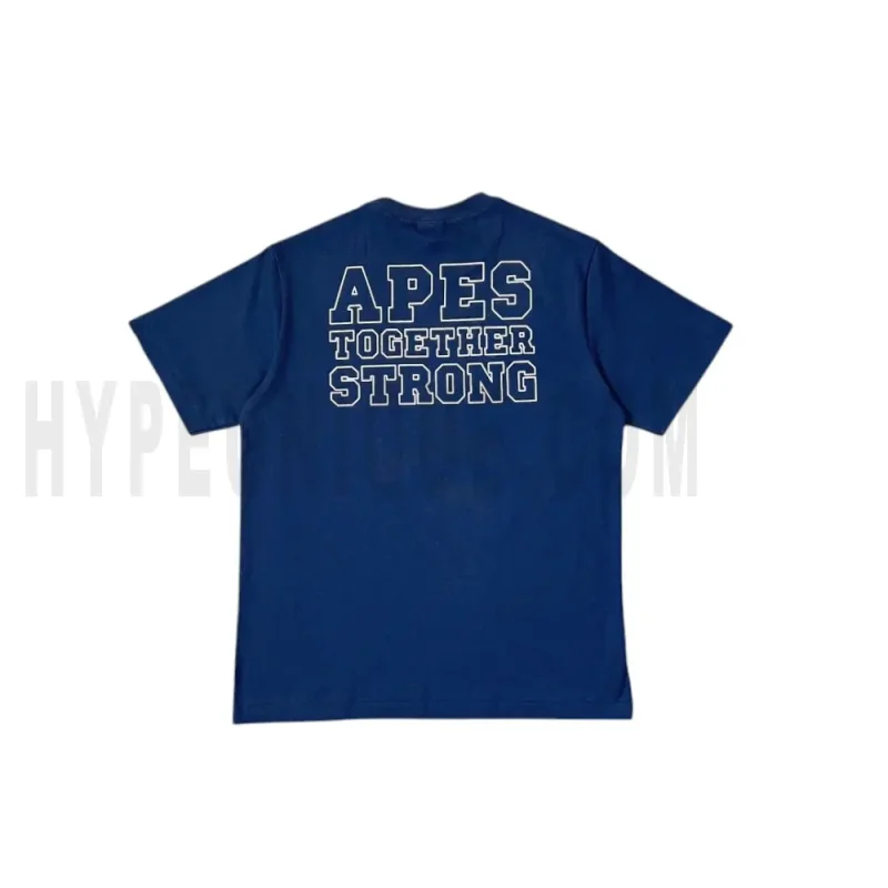 The back of the blue clothes
