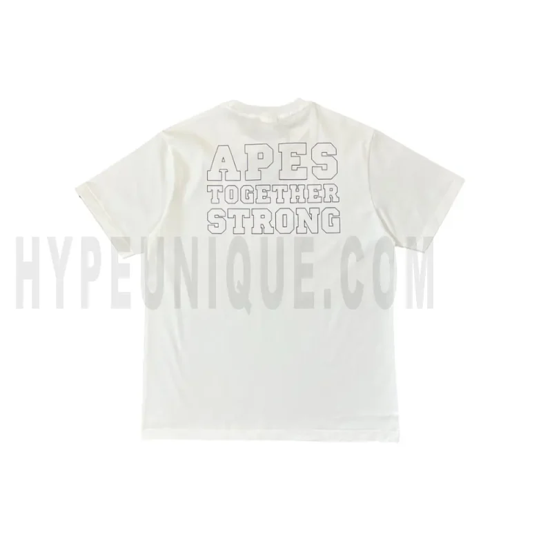 The back of the white clothes