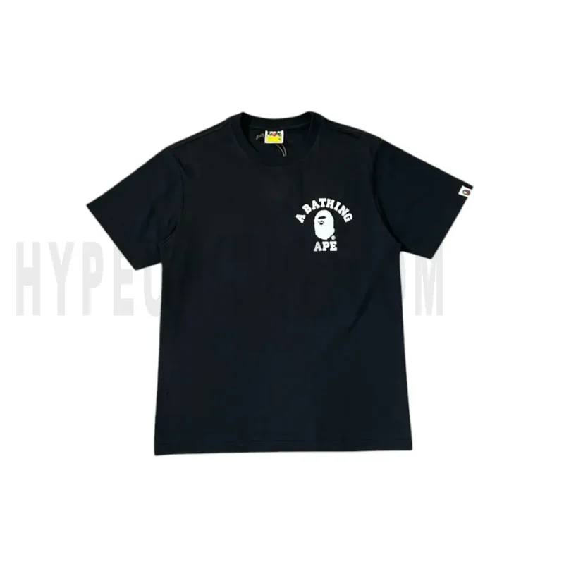The front of the black clothes