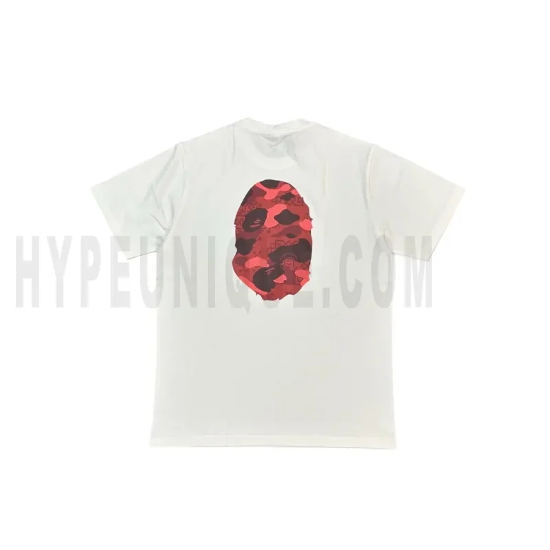 The back of the white clothes