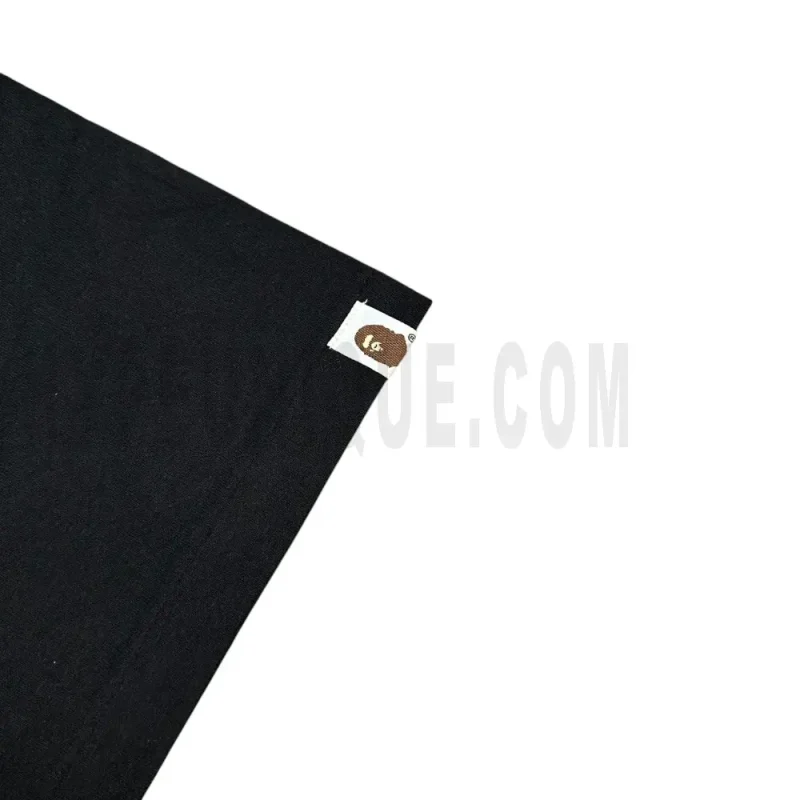 The sleeves of the black clothes