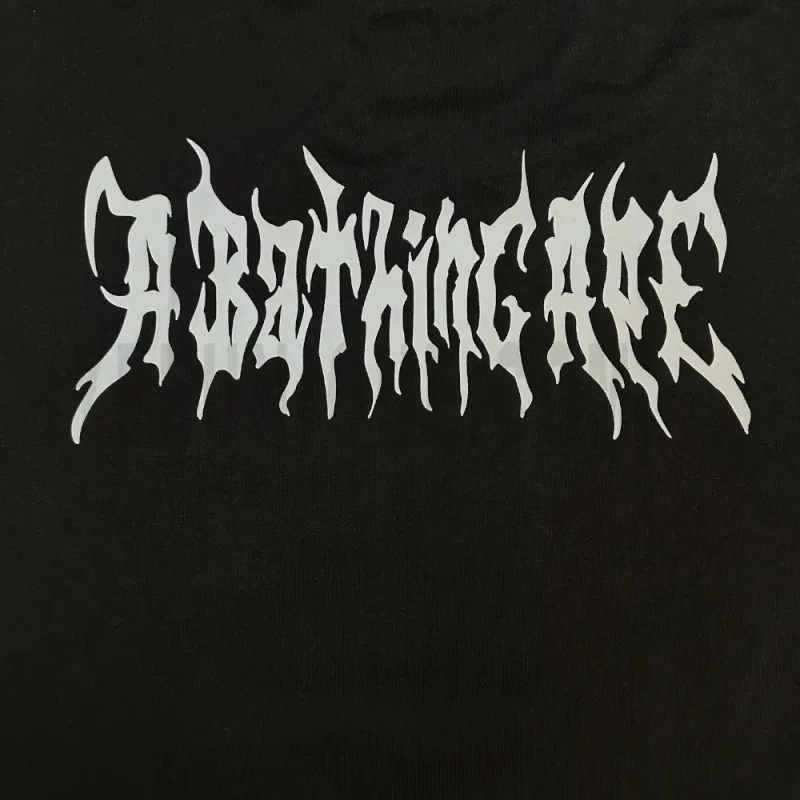 Close-up of the back print details.