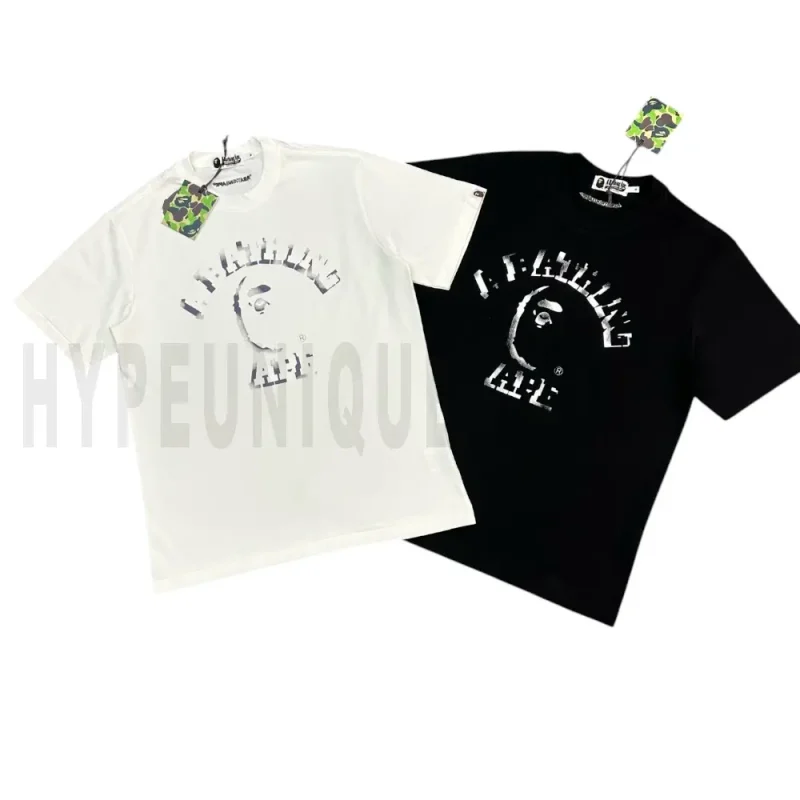 BAPE Garment Dye Spray Print T-Shirt
