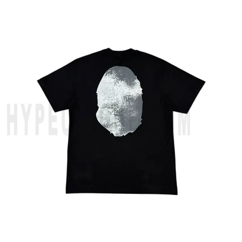 The back of the black clothes