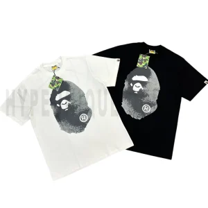 BAPE High Tone Bleach Big Ape Head T-Shirt1