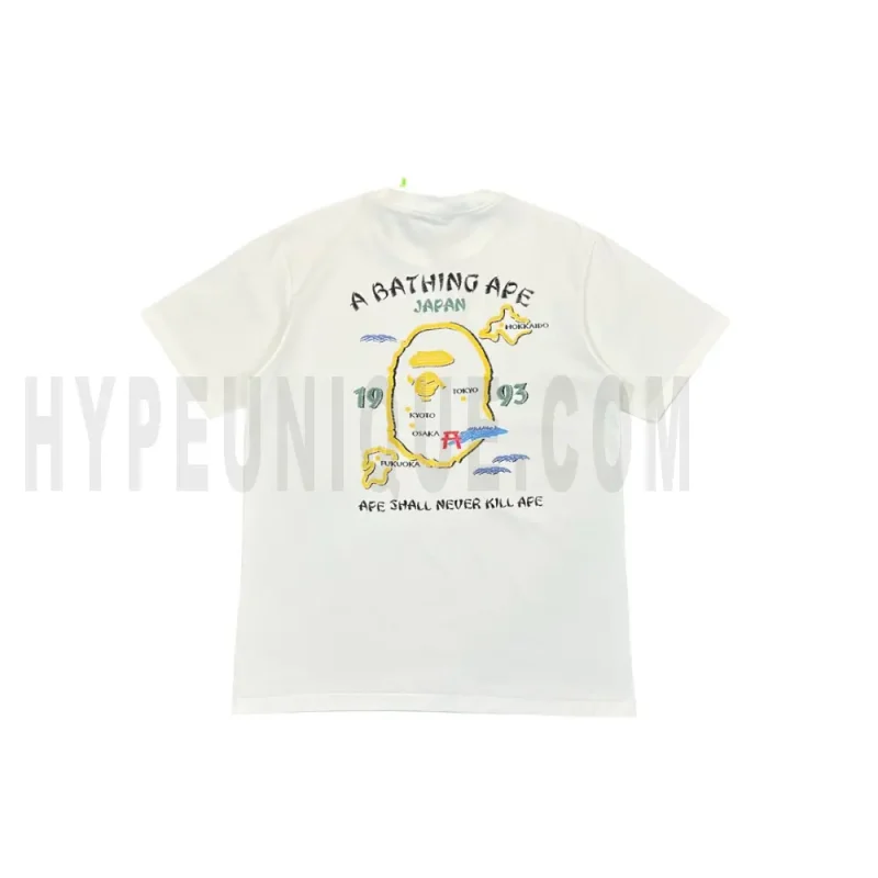 The back of the white clothes