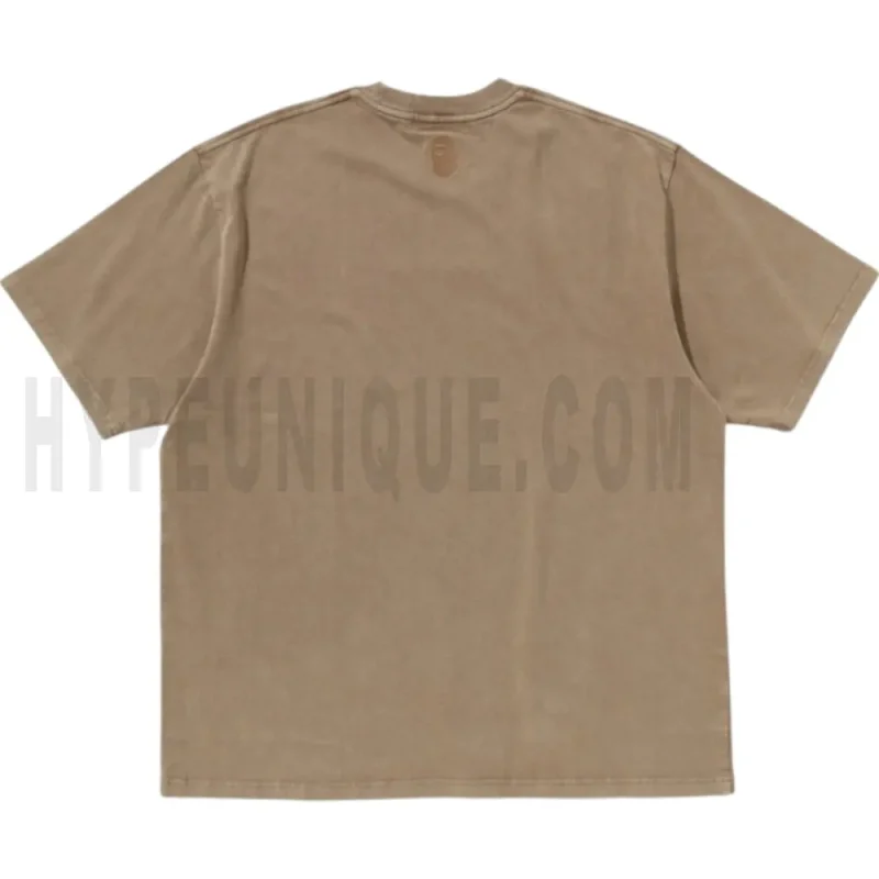 The back of the brown clothes