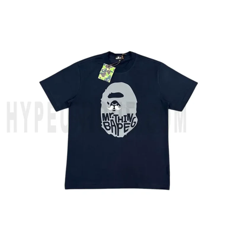 The front of the blue clothes