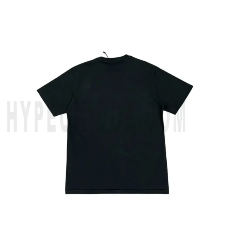 The back of the black clothes