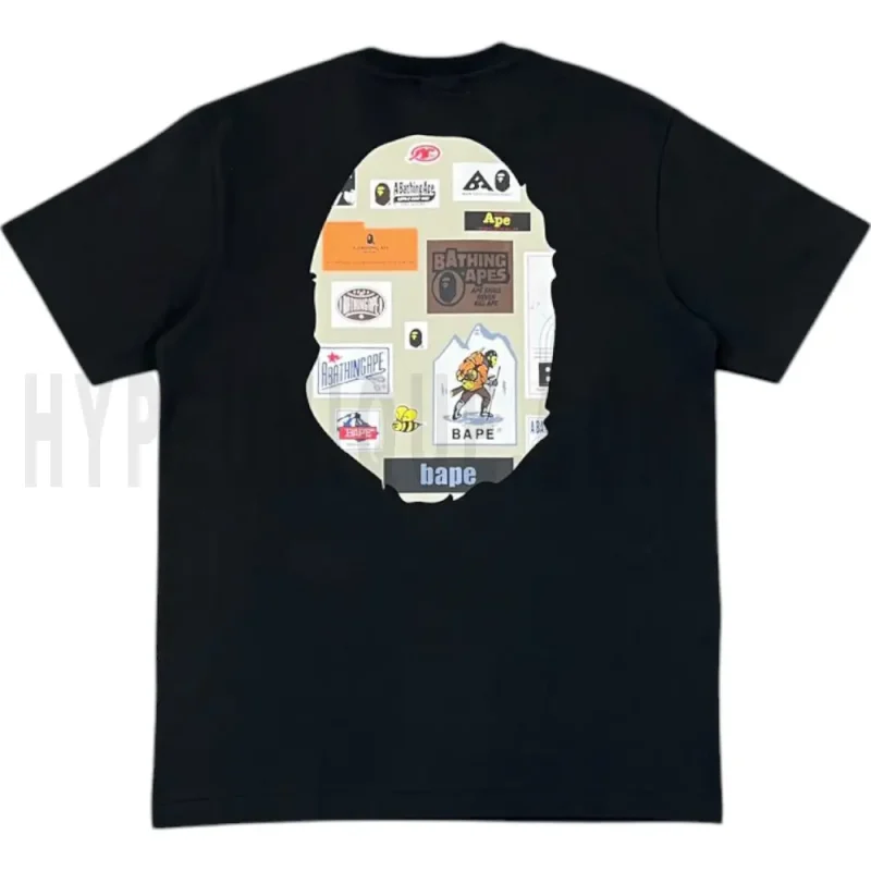 The back of the black clothes