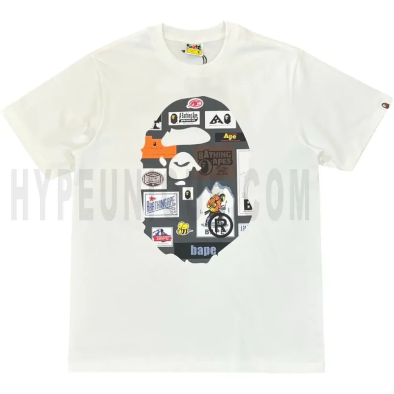 The front of the white clothes