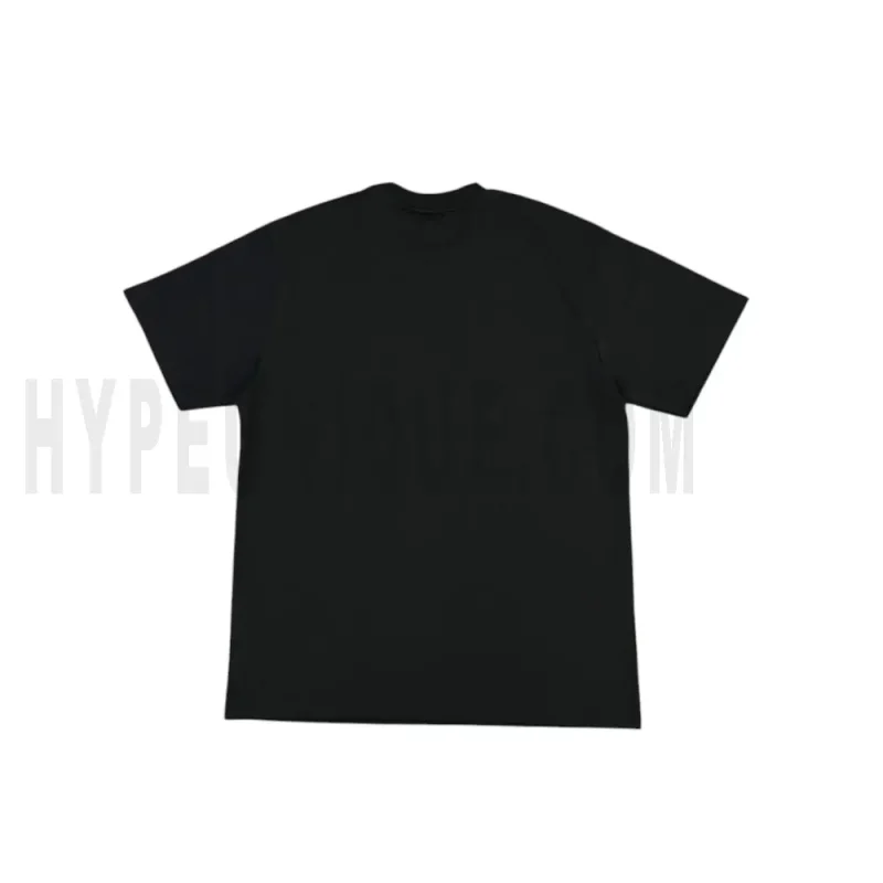 The back of the black clothes