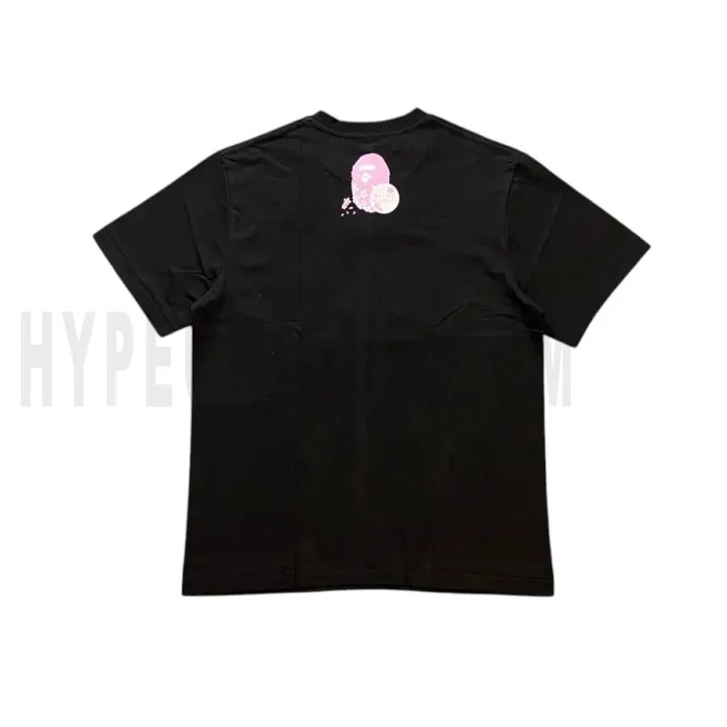 The back of the black clothes